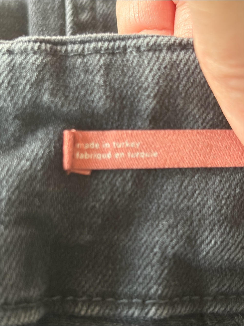 Anthropologie Pilcro the Skipper Jeans size 27 Cropped Wide Leg Faded Black - Picture 8 of 15